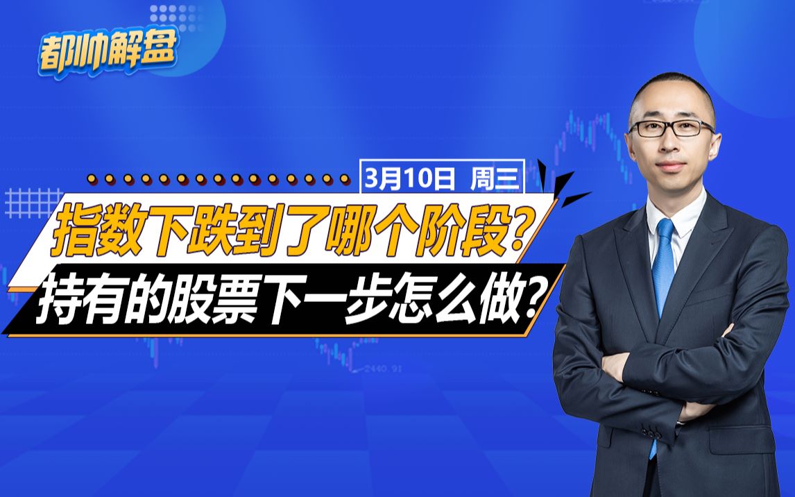 【评估:指数下跌到了哪个阶段?手中持有的股票下一步怎么做?】哔哩哔哩bilibili