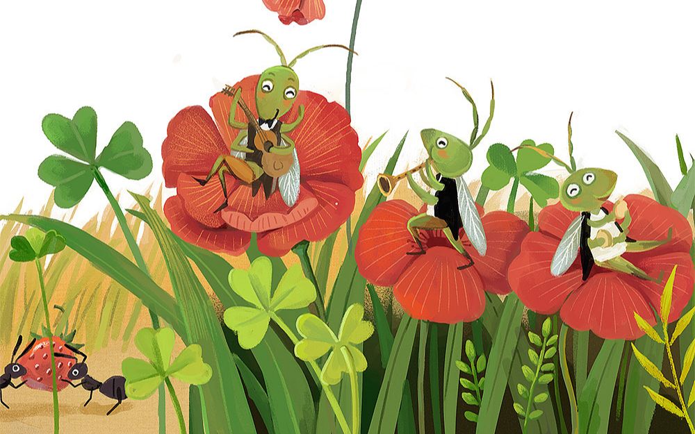 《蚂蚁和蟋蟀》