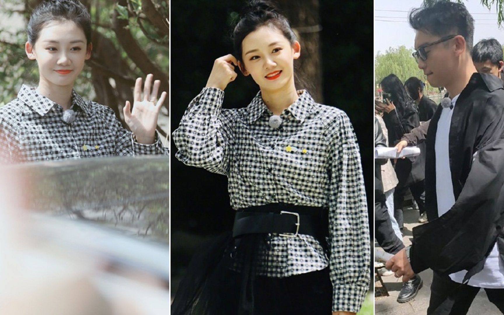 好甜!苗苗产后综艺首秀 与老公郑恺合体录制《奔跑吧》