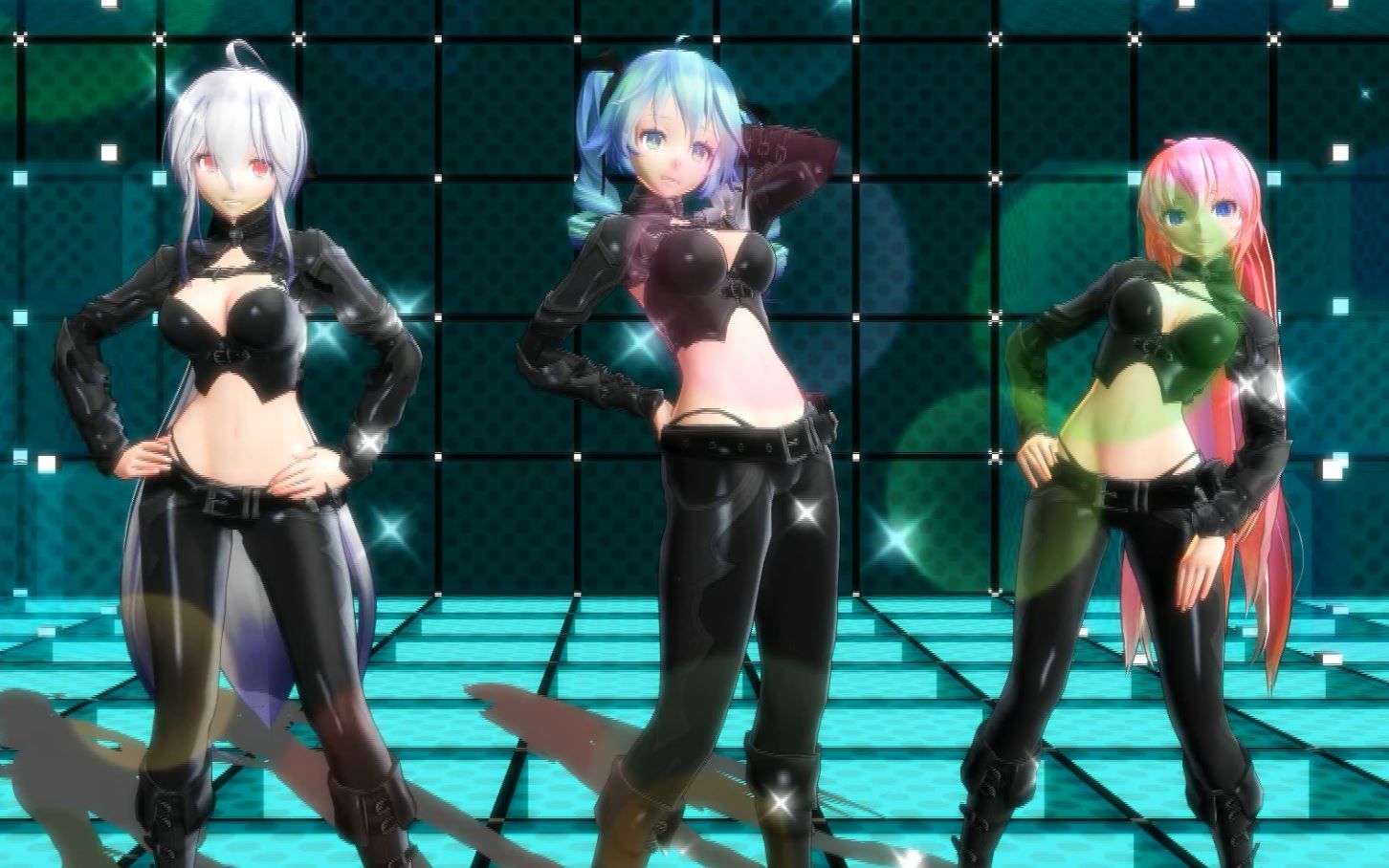 mmd皮裤三帅step