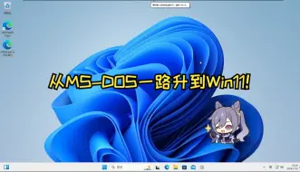 Download Video: 从MS-DOS一路升级到Windows 11！