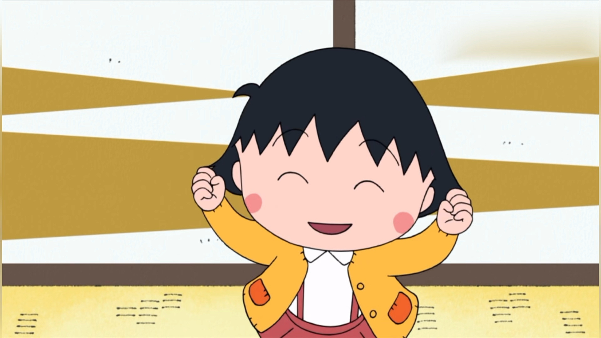 『樱桃小丸子』小丸子想被舞狮子咬