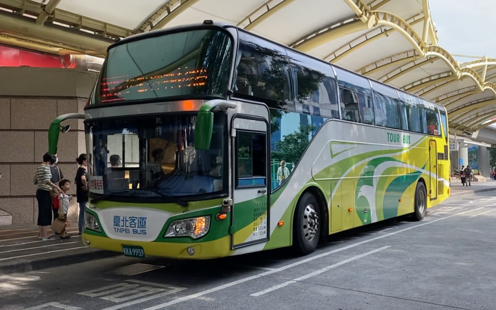 台北客运 前彰化客运 daewoo游览车 台北937路 kka-9939 原kah-072