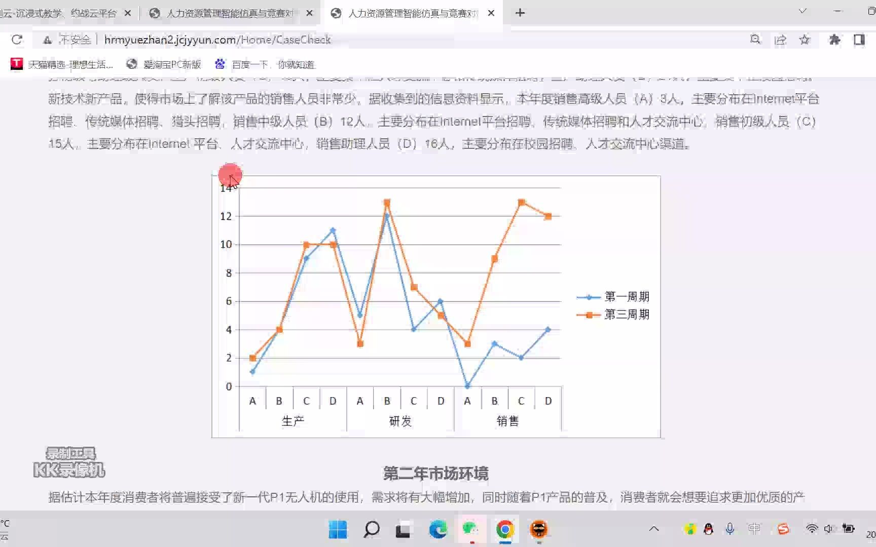 【适当快进】精创云人力资源模拟对抗平台第九届海峡两岸模板15人4年局(第四年失误较多)哔哩哔哩bilibili