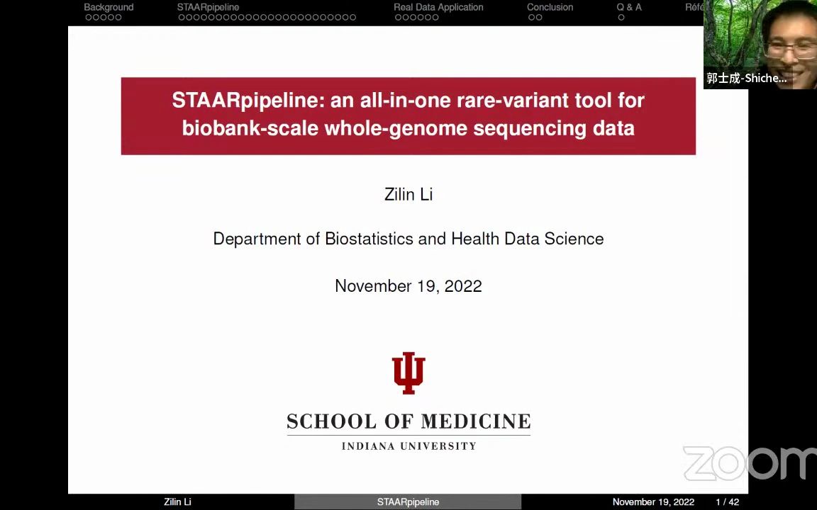 CGM第310期:全基因组罕见变异一体化分析工具STAARpipeline哔哩哔哩bilibili