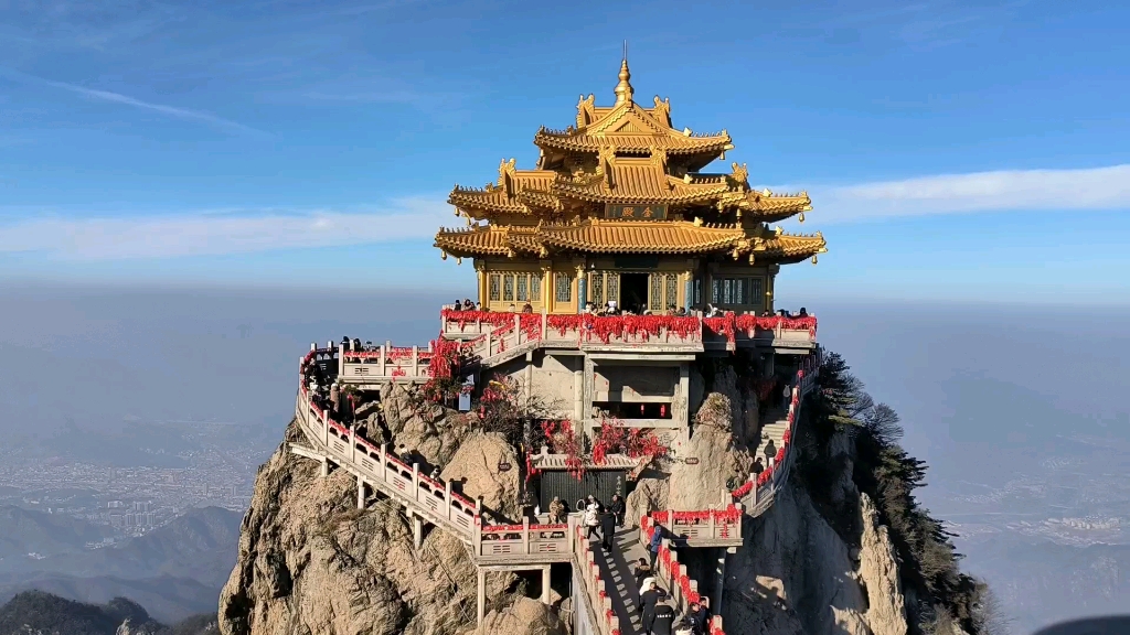 老君山金顶群实拍