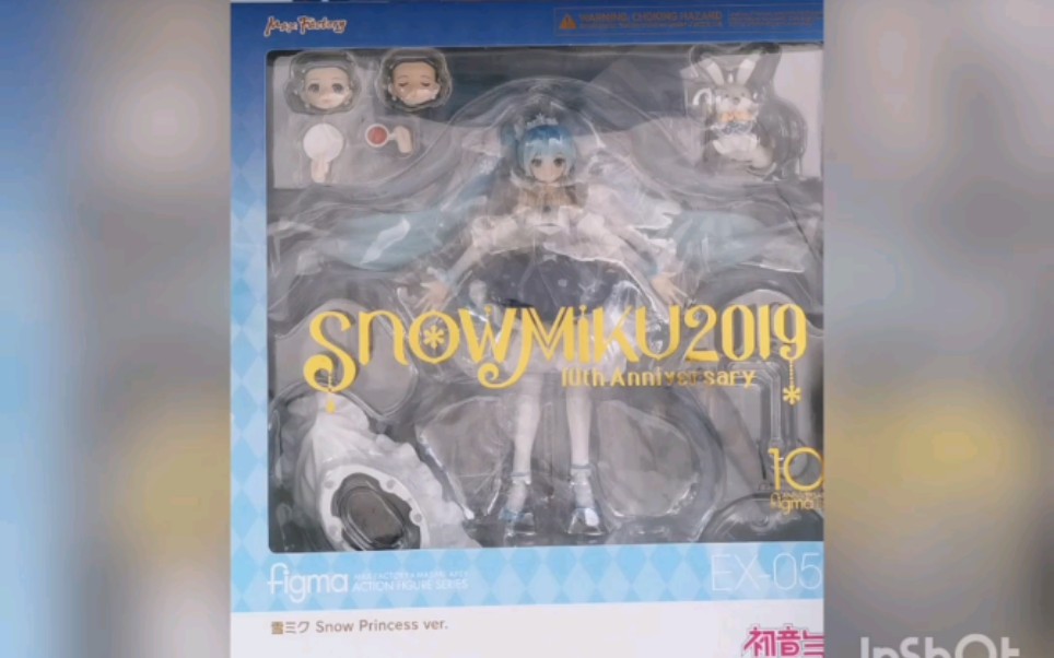 雪初音十周年,2019年雪初音实拆.哔哩哔哩bilibili