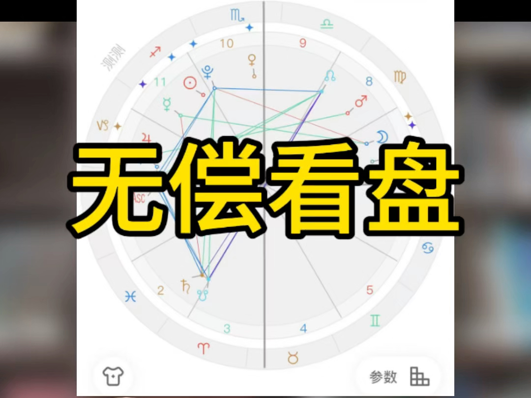 无偿看星座星盘来了哔哩哔哩bilibili