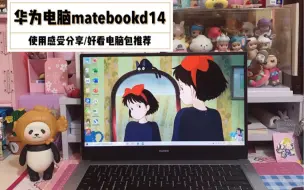 Download Video: 华为笔记本matebookd14自用真实感受分享/值不值得入手/电脑包推荐