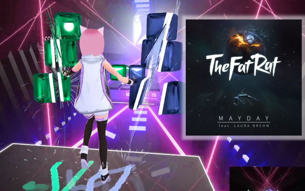 节奏光剑thefatrat肥鼠美声电音神曲maydayexpert