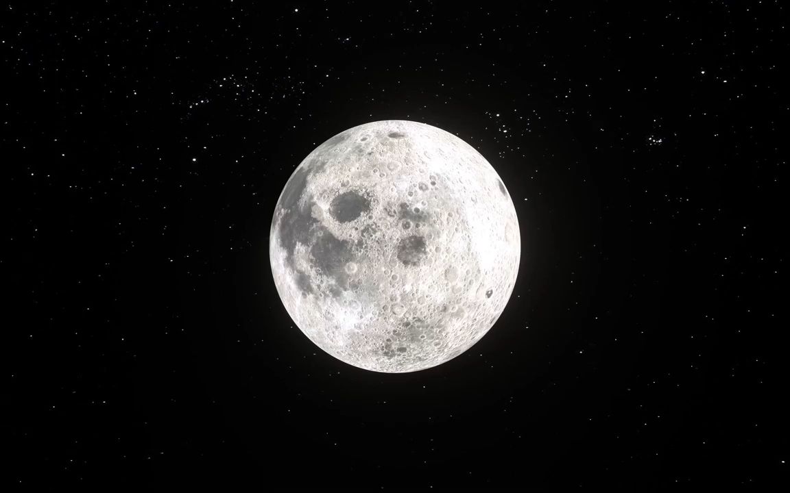 m464 唯美梦幻大圆月亮夜晚星星粒子闪耀中秋节文艺晚会小提琴演奏