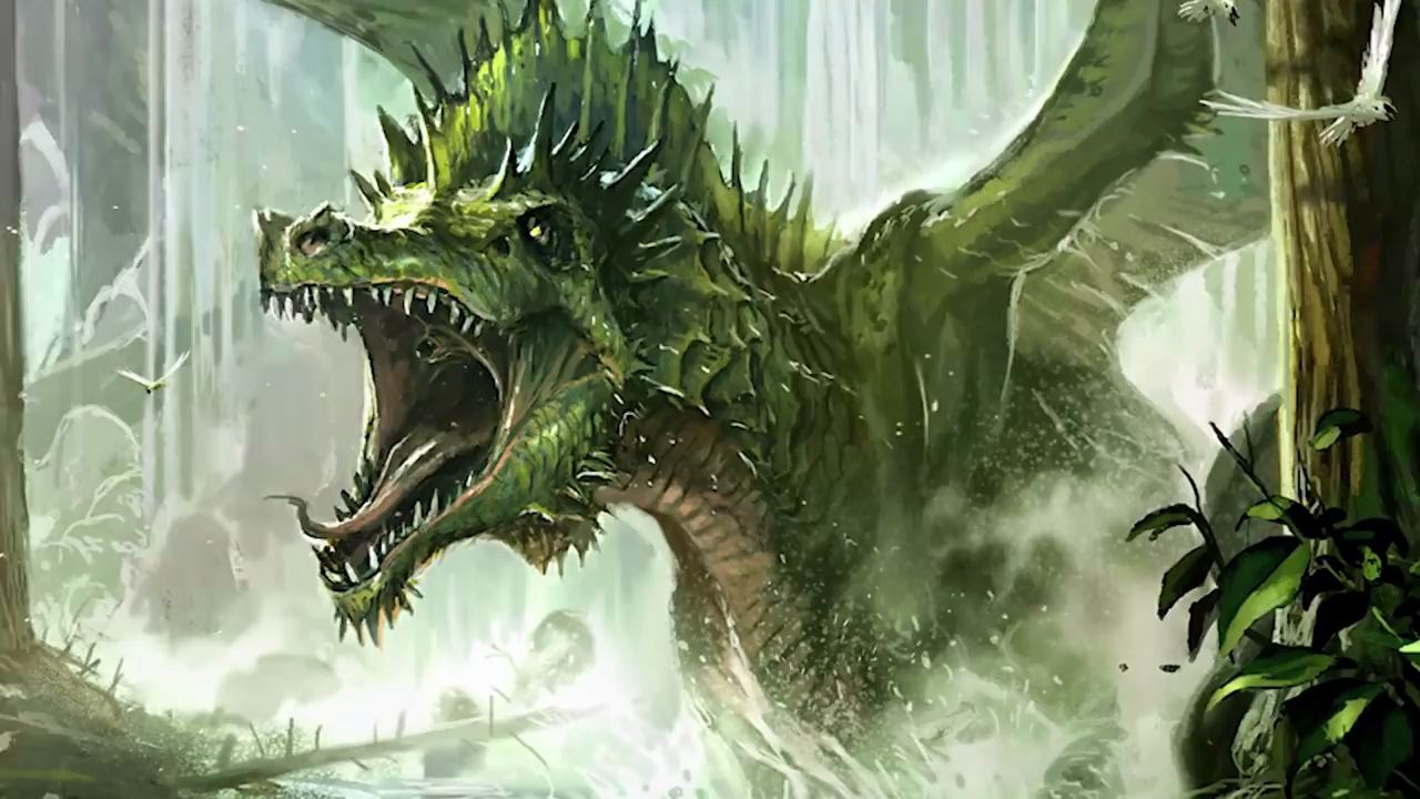 中英双字【龙与地下城传说趣味背景知识29】绿龙的秘密