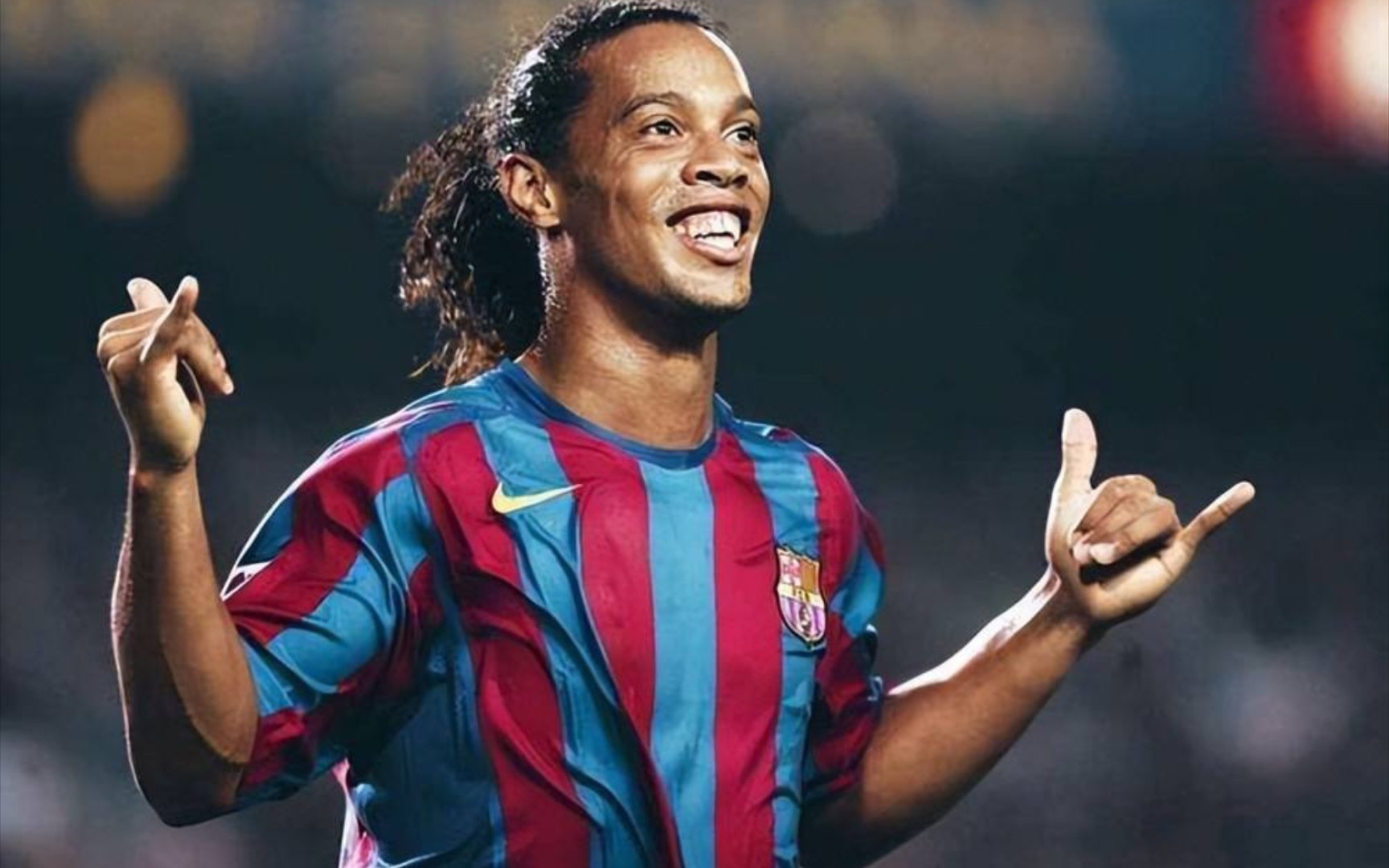 小罗,永远是那个足球场上的魔术师