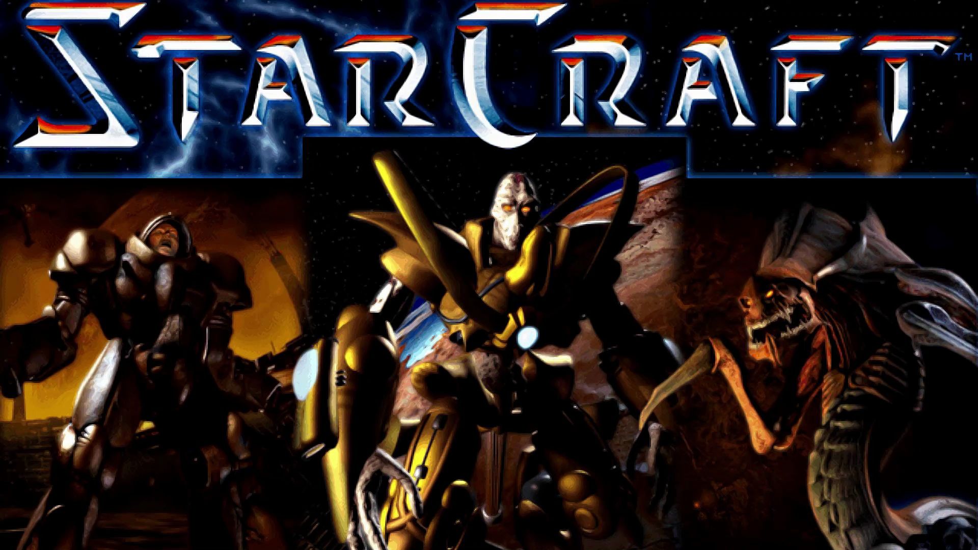 星际争霸之500架人族防空炮塔的防御抵抗