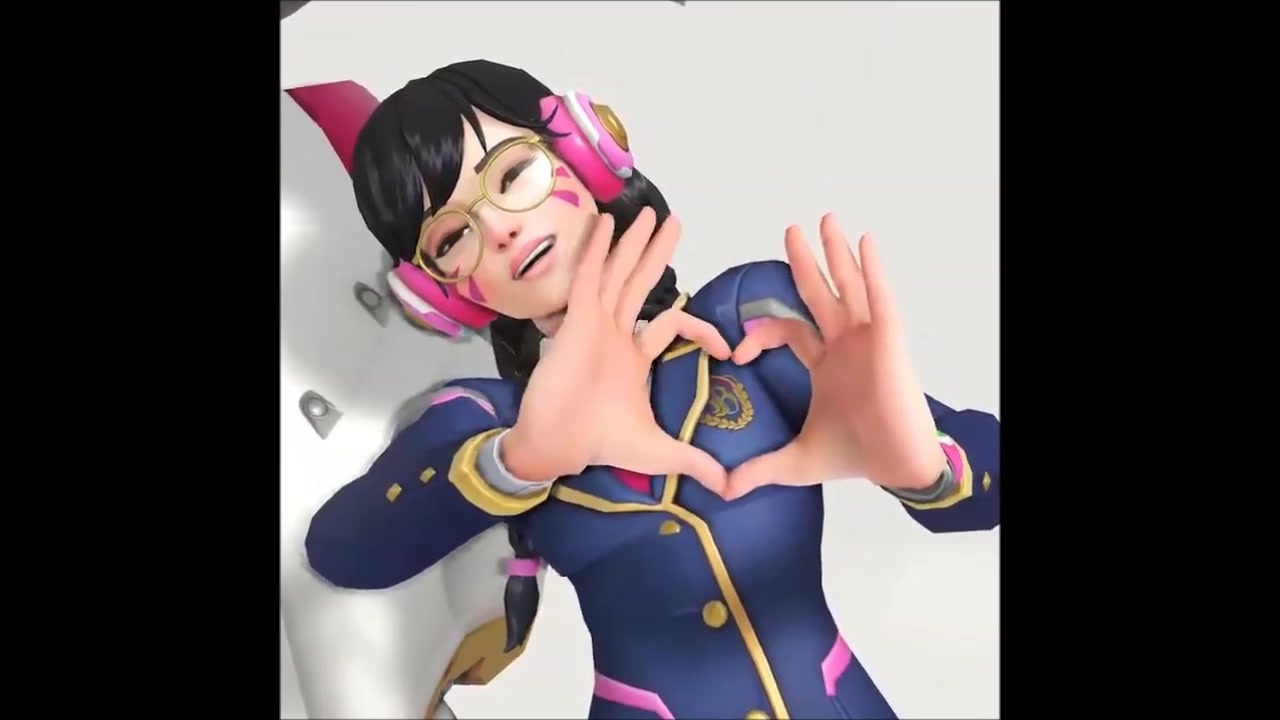 青春洋溢的《守望先锋》d.va校园新皮肤