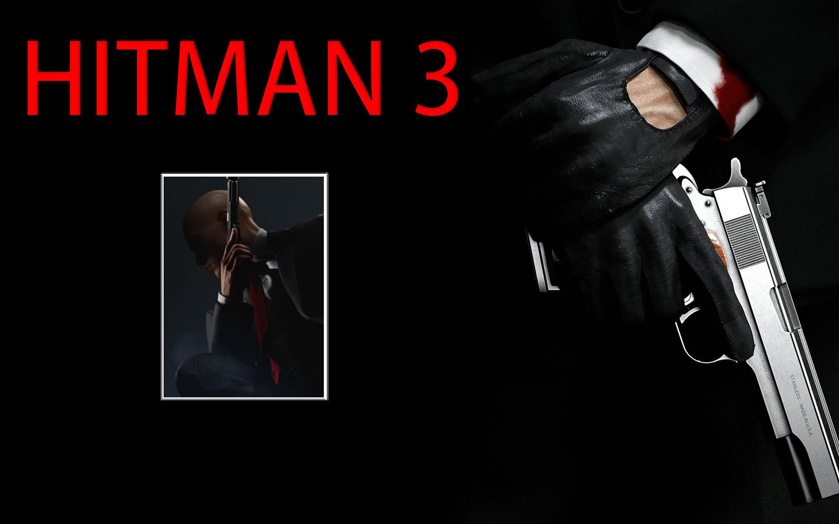 hitman3杀手3官方中文最高难度只穿西装沉默杀手无装备剧情攻略