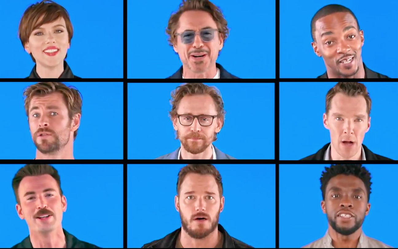 [图][The Marvel Bunch] 漫威合唱团 | Avengers_ Infinity War Cast Sings The Marvel Bunch