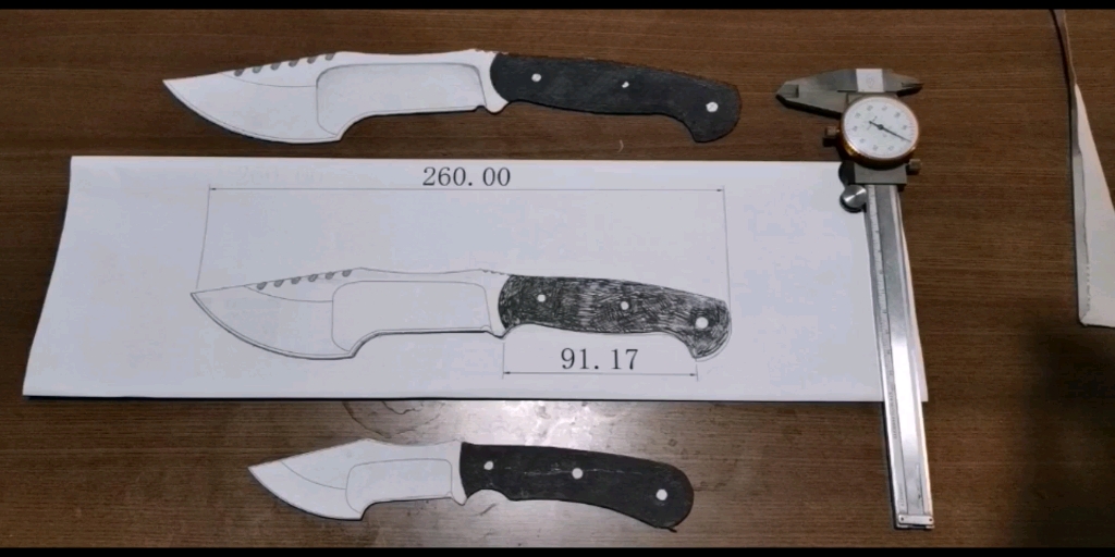 刀鱼版-追踪者战术刀