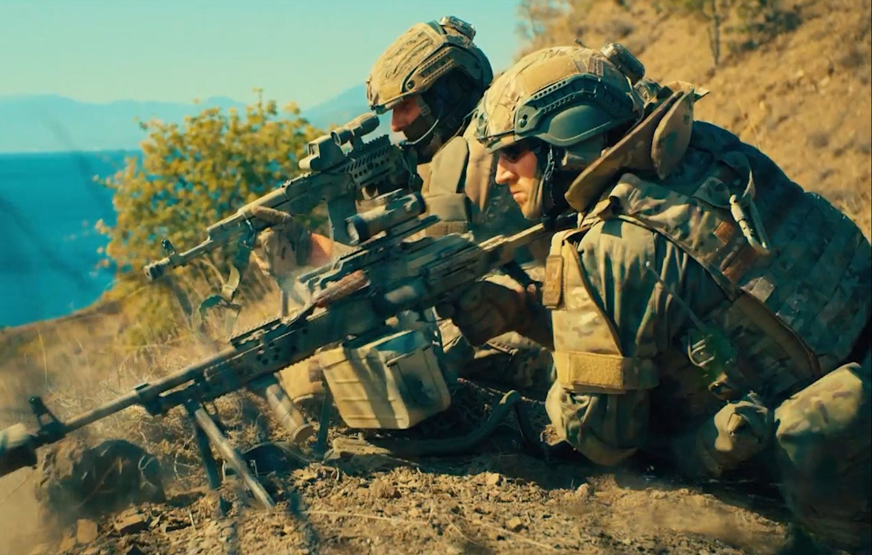 战争猛片,俄sso特种部队执行任务被伏,军方出动无人机火力压制!