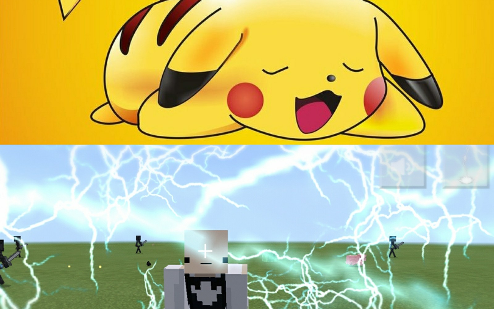 我的世界沐嘚熙mod测试第一期皮卡丘法杖