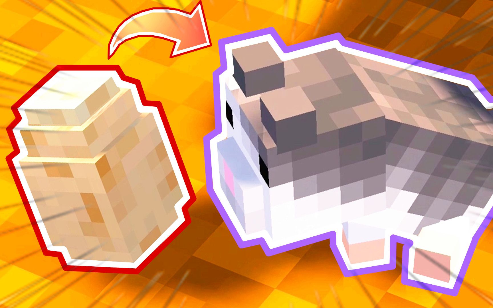 我的世界考古与化石171:一口气驯服小仓鼠,沧龙为何一动不动?