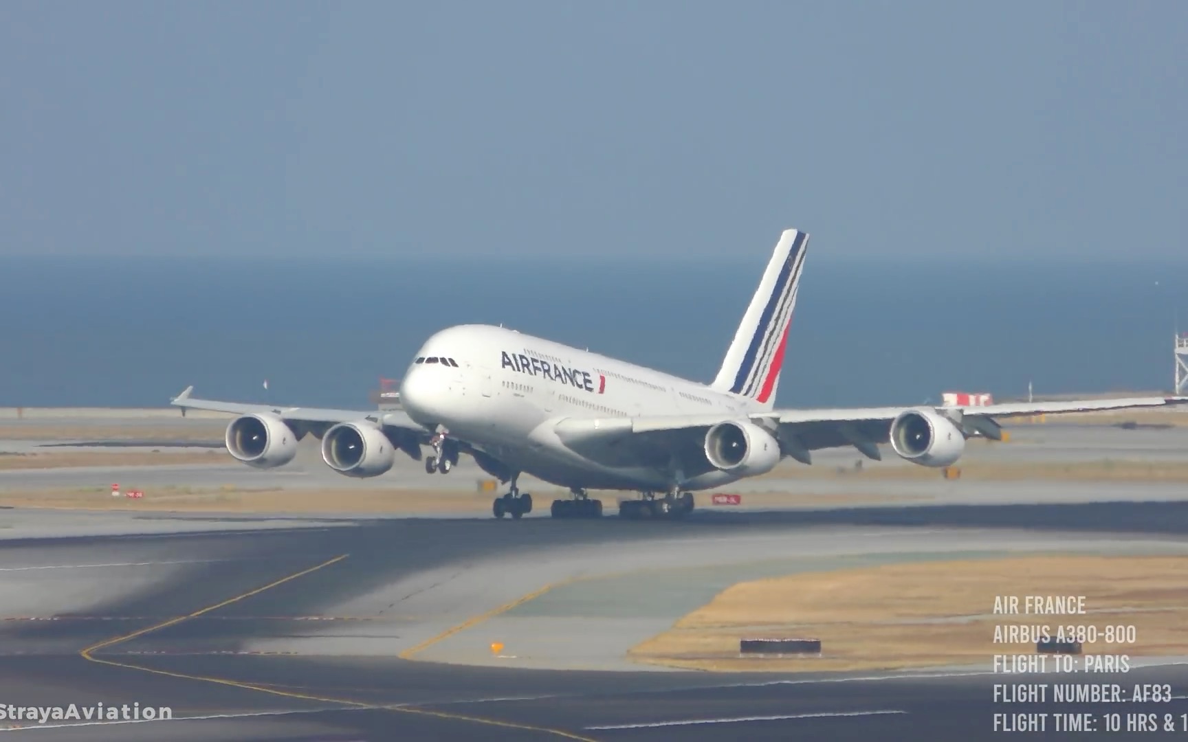 20 分钟的着陆和起飞空中客车 a380