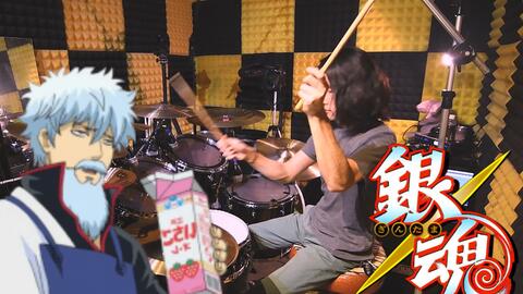 銀魂銀ノ魂篇2 Gintama Silver Soul Arc 2 Op I Wanna Be Spyair Drum Cover 哔哩哔哩 Bilibili