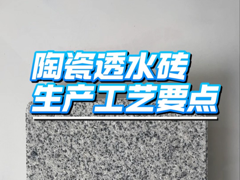 市政建筑使用陶瓷透水砖的原因#陶瓷透水砖#市政工程#盲道砖#红色陶瓷透水砖#海绵城市砖哔哩哔哩bilibili