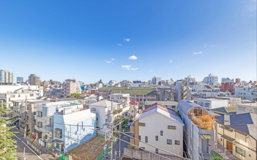 东京都涉谷区代代木上原豪宅三菱地所开发高级低层公寓系列位于6层