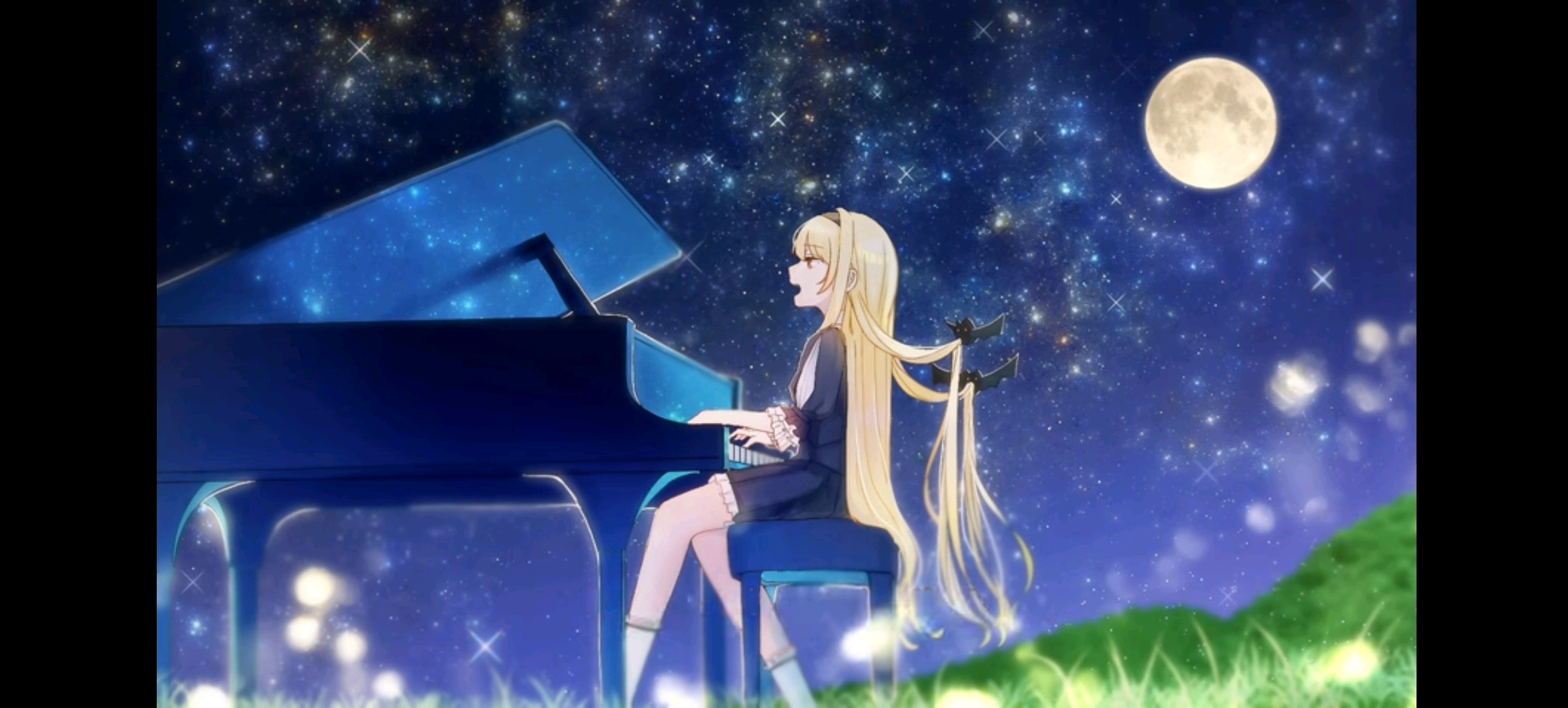 2023/07/27-【稚名菜羽】夜更けの旋律-piano&vocalver
