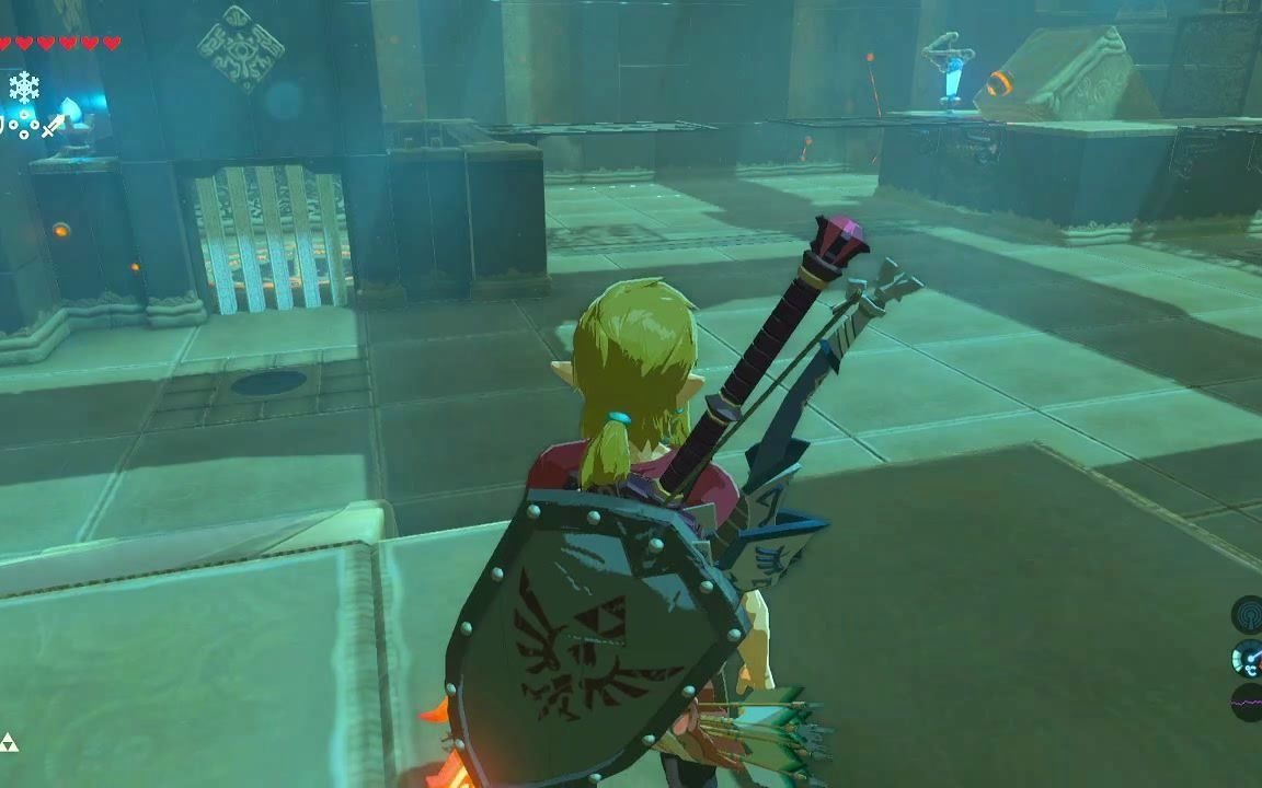 塞尔达传说旷野之息-120座神庙之【蒙亚.托玛神庙】-连接的抛物线