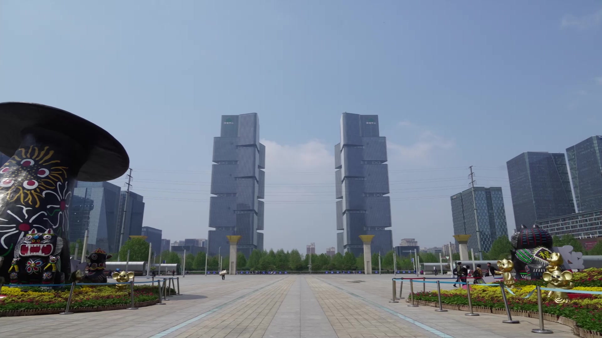 活动作品郑州东站附近风光景观