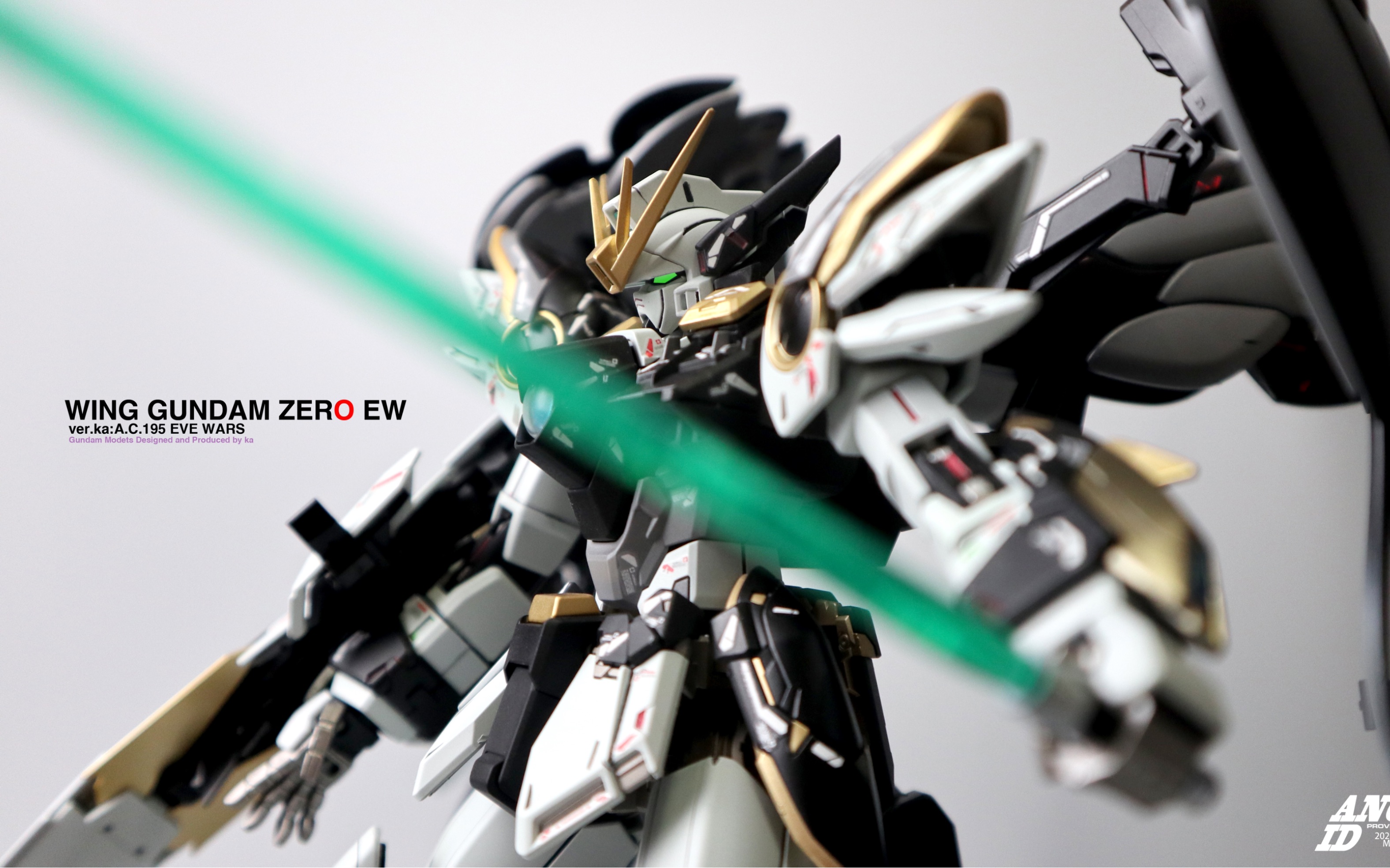 万代mg飞翼零式weverka新机动战记高达w万代卡版飞翼高达模型喷涂改色