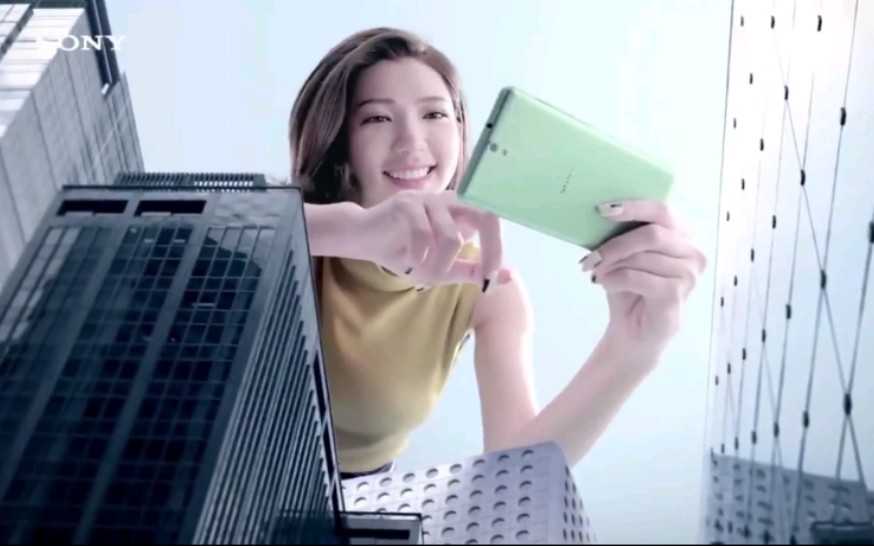 女巨人郭雪芙手机广告