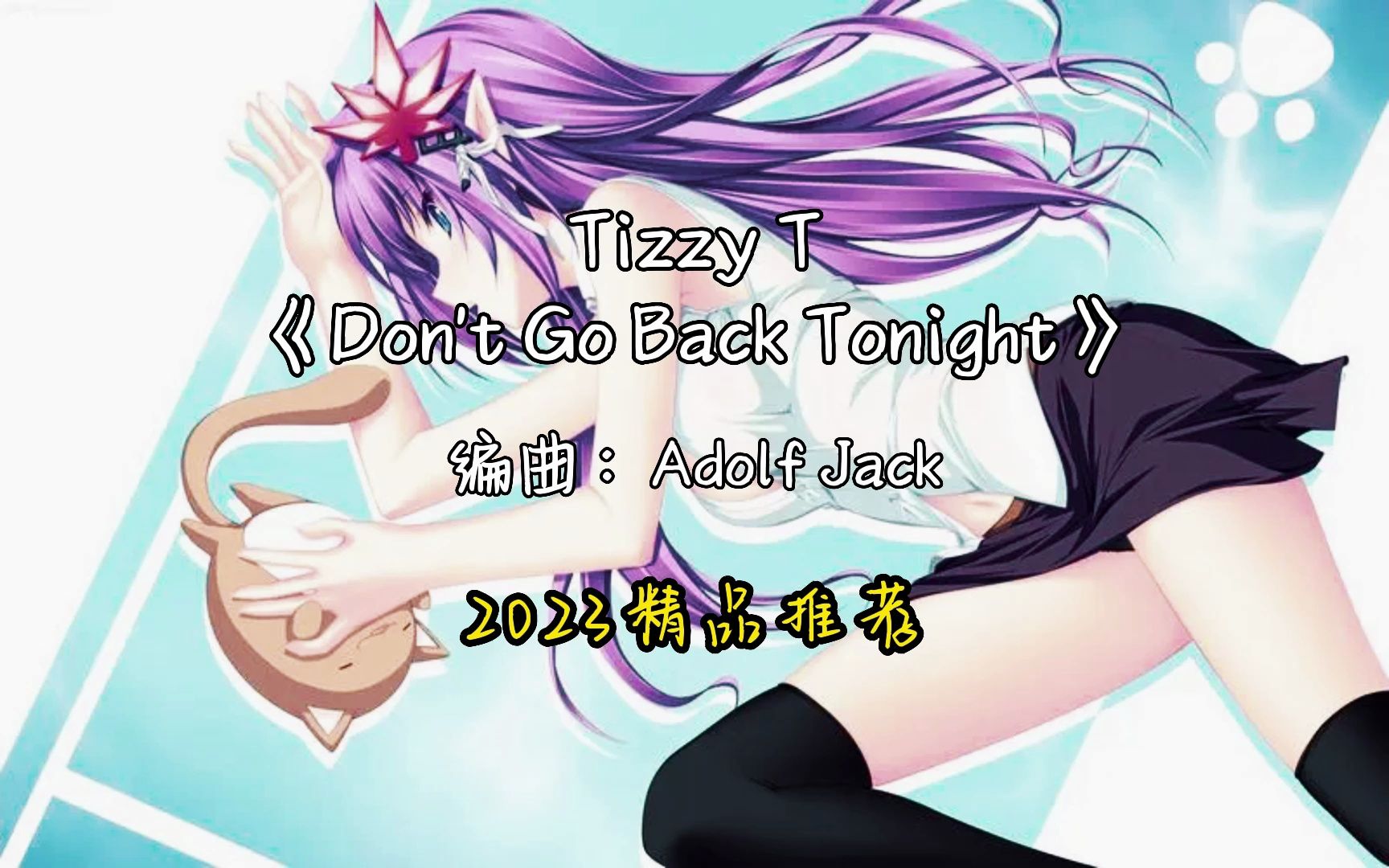 [图]2023车载超级低音DJ单曲《Don't Go Back Tonight》