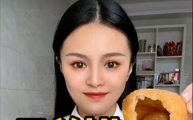 快手美食喵哥脆脆香香玉兰饼合集