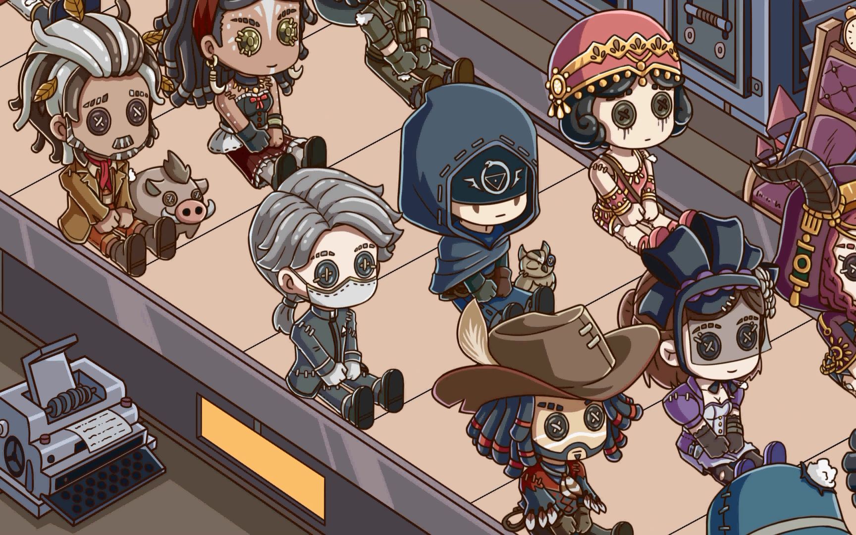 【第五人格】全角色生产线,☆求生者&监管者☆喜欢就抱回家吧!