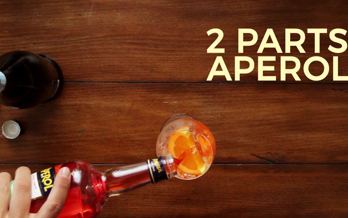 全球经典鸡尾酒Top19Aperol Spritz阿佩罗哔哩哔哩bilibili