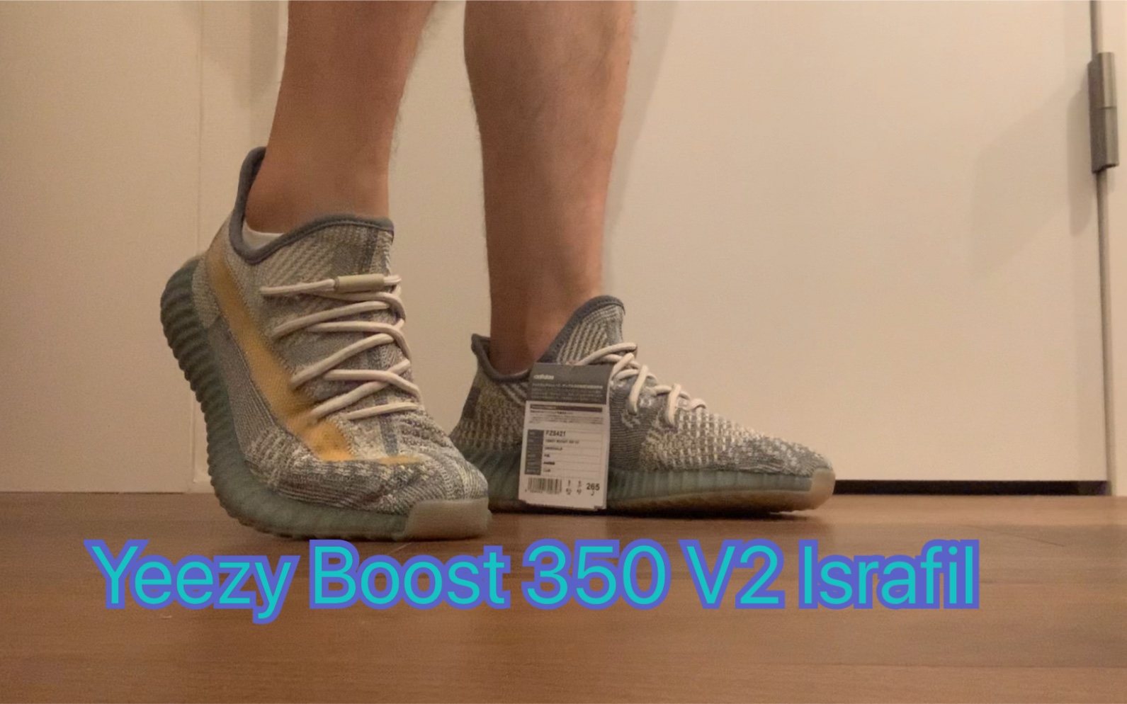 Yeezy Boost 350 V2 Israfil 全新开箱上脚实拍回弹哔哩哔哩bilibili