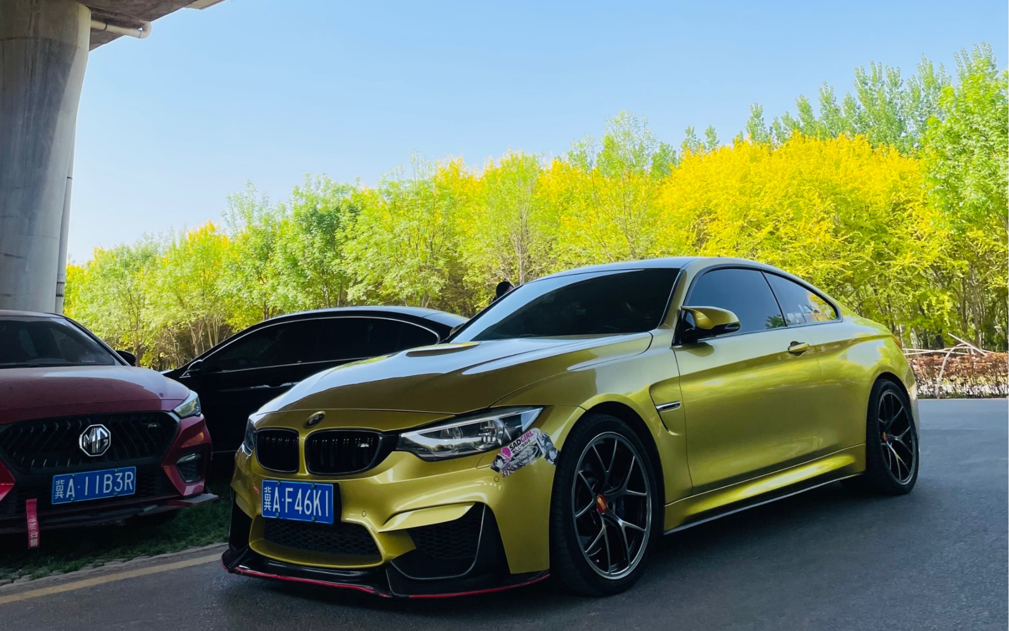 二阶500匹 宝马m4 f82跑街-神装李客强-bmw-哔哩哔哩视频