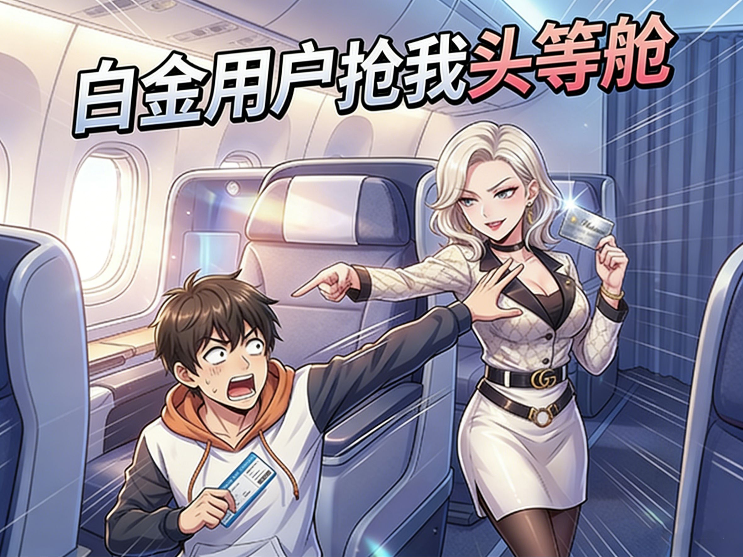白金用户抢我头等舱 1集