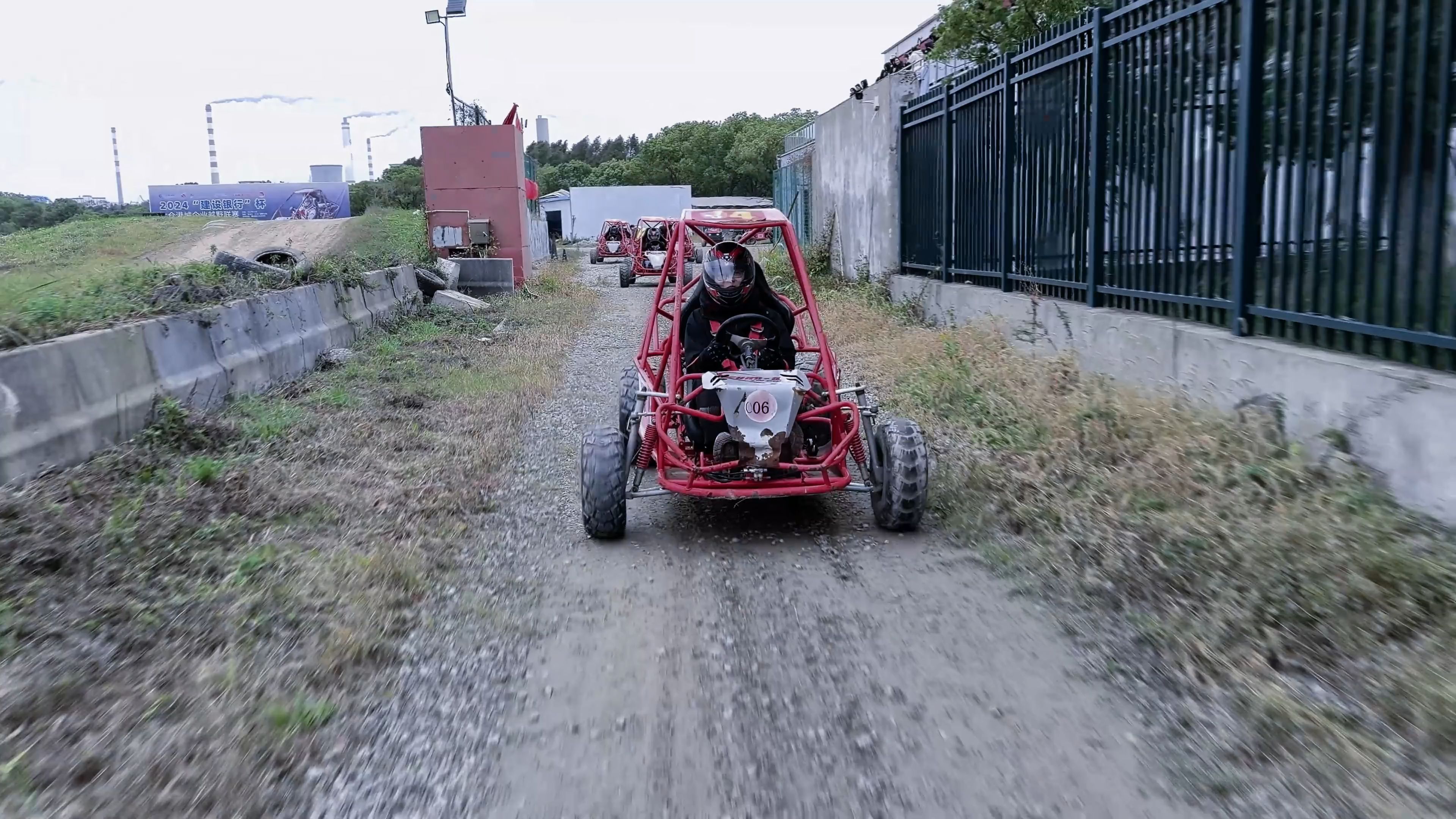 洋力机械二周年卡丁车集锦来袭! 热血竞速,翻车名场面全都有!