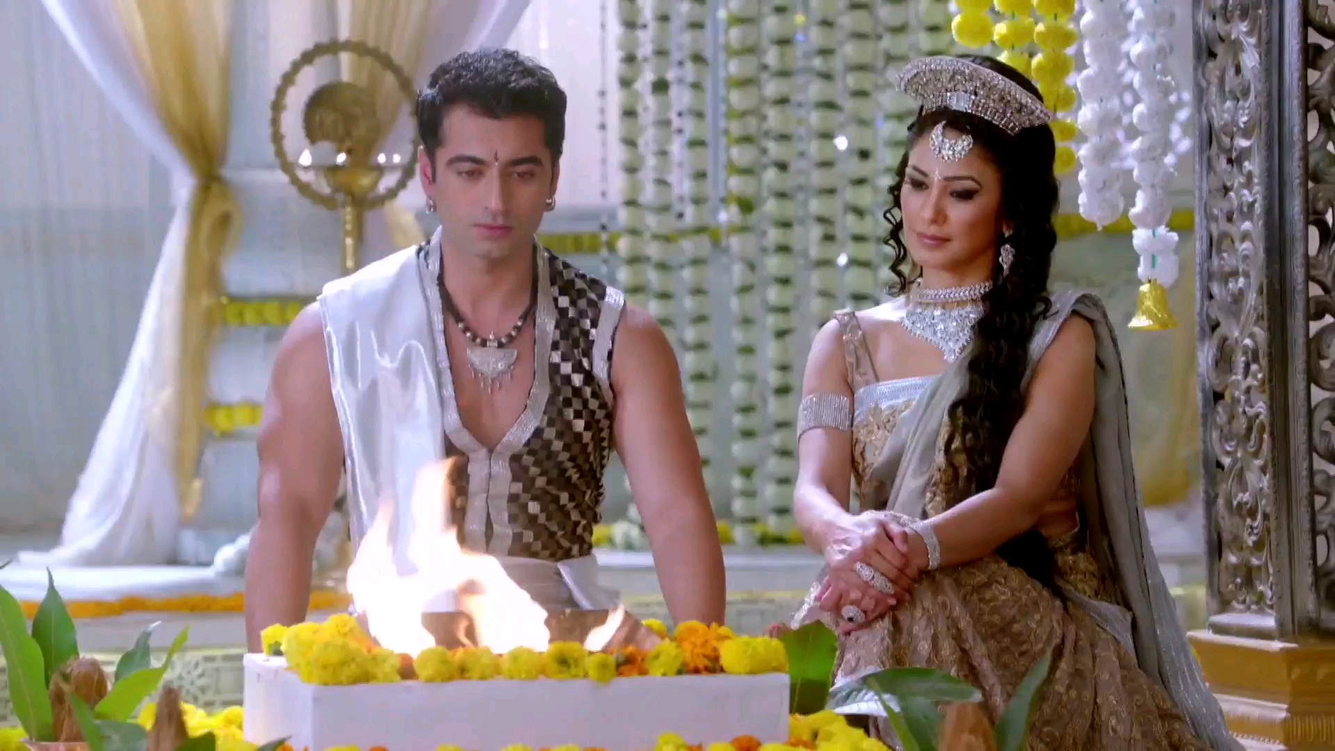 《国王的女儿们》男女主的第一次婚礼