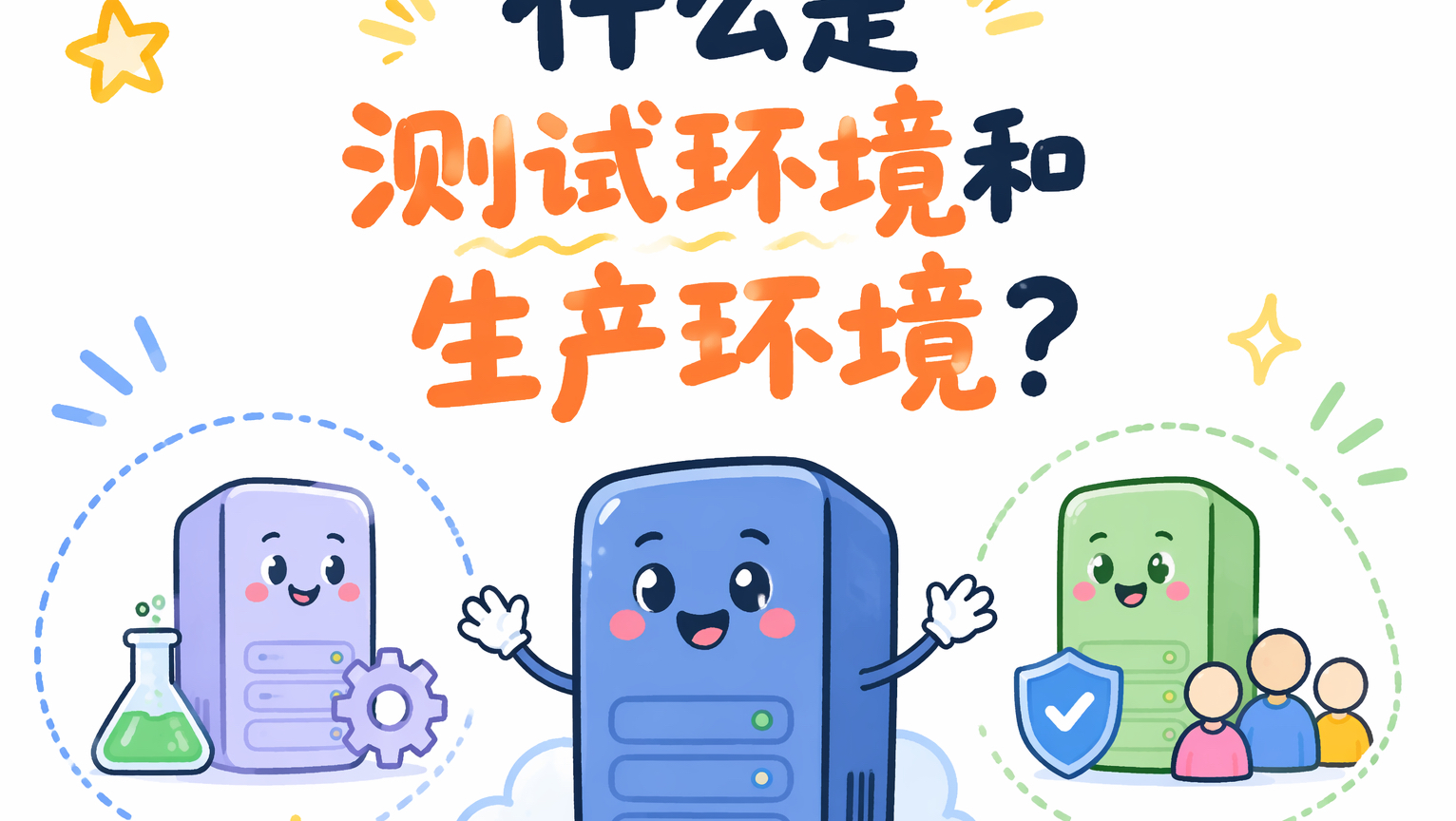 什么是测试环境和生产环境?为什么不能拿真实用户做测试?