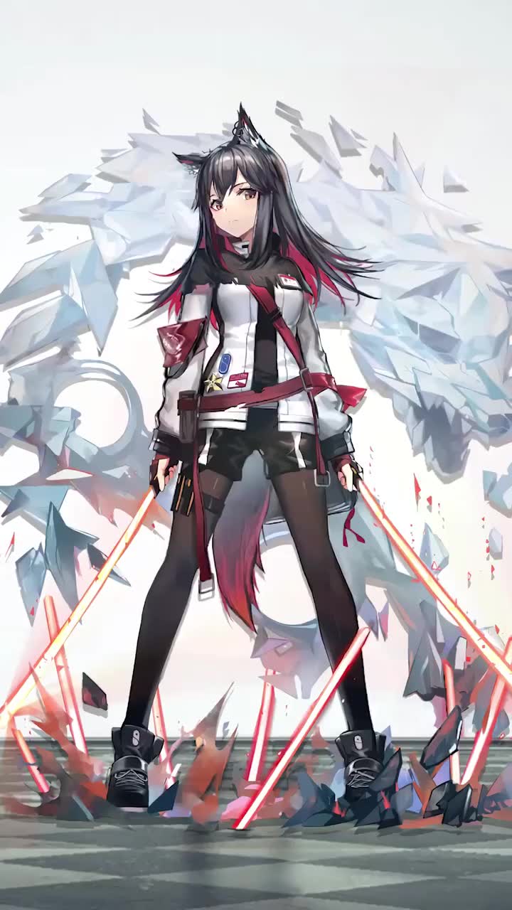 游戏,明日方舟,德克萨斯,兽耳娘