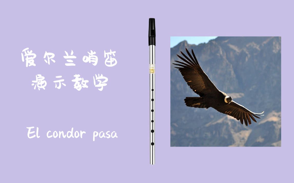 [图]【爱尔兰哨笛演示教学】【El condor pasa（山鹰之歌）】