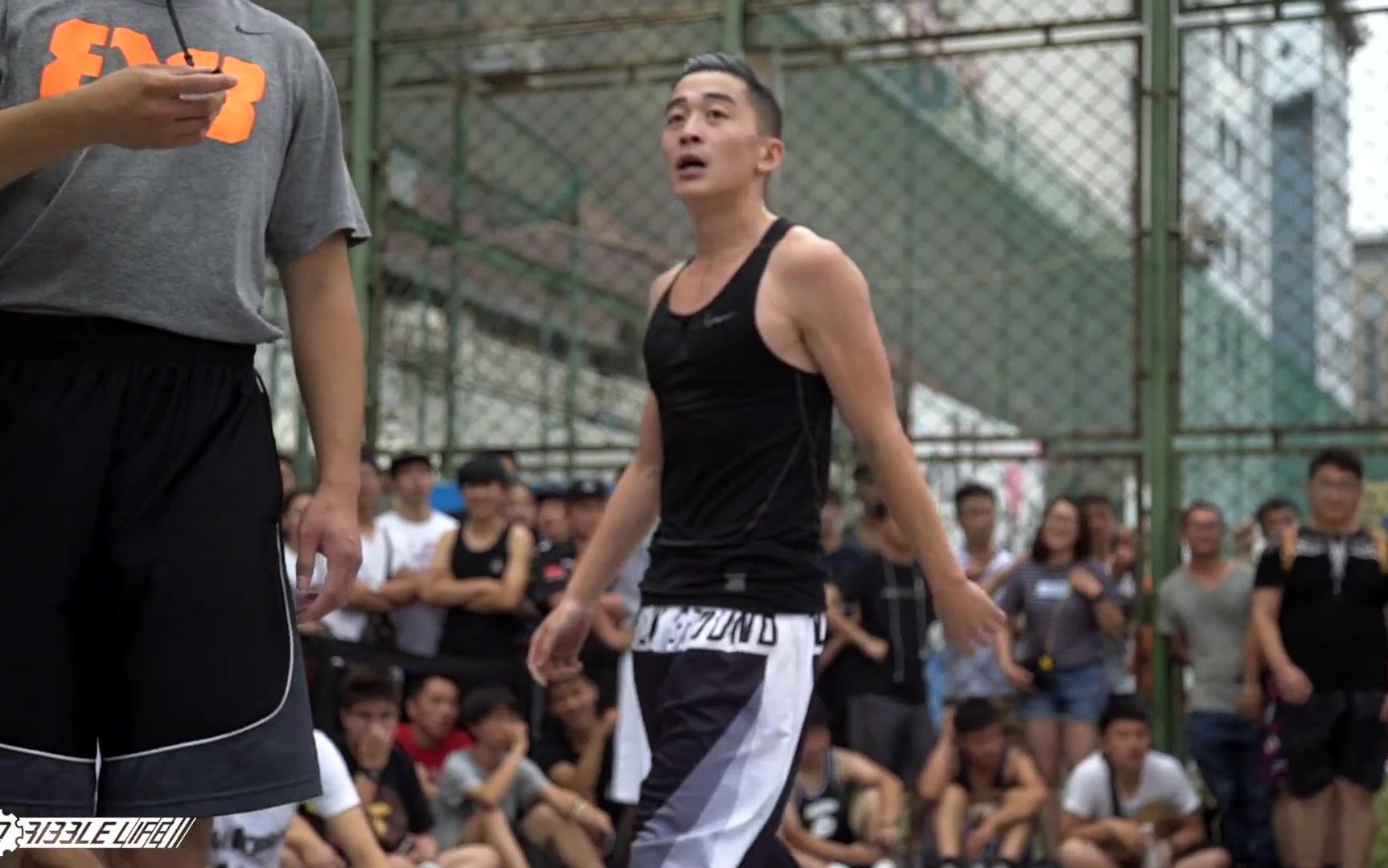 【日落东单2017】week10 176扣篮王跨人轰炸篮筐 mop吴悠致敬抗癌勇士