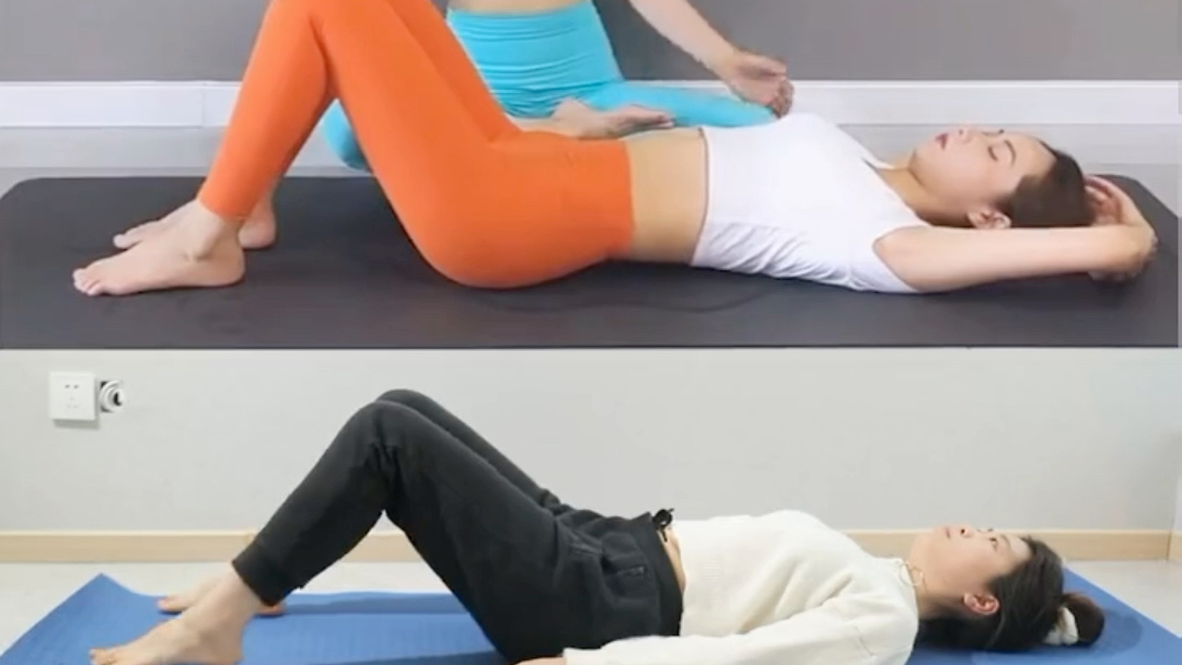 躺着腰部悬空,你该不会以为是你瘦吧?