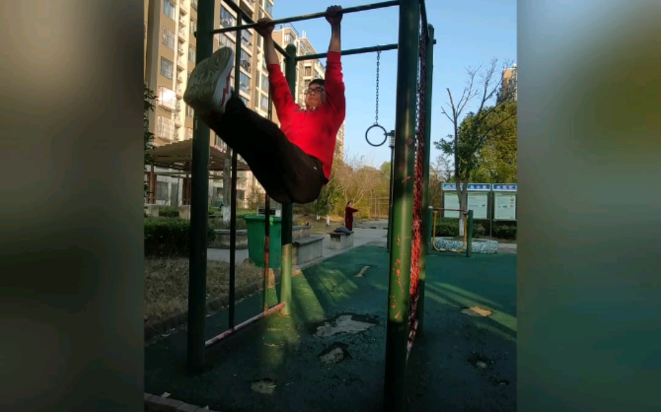 【训练】单杠:引体 卷腹_哔哩哔哩_bilibili