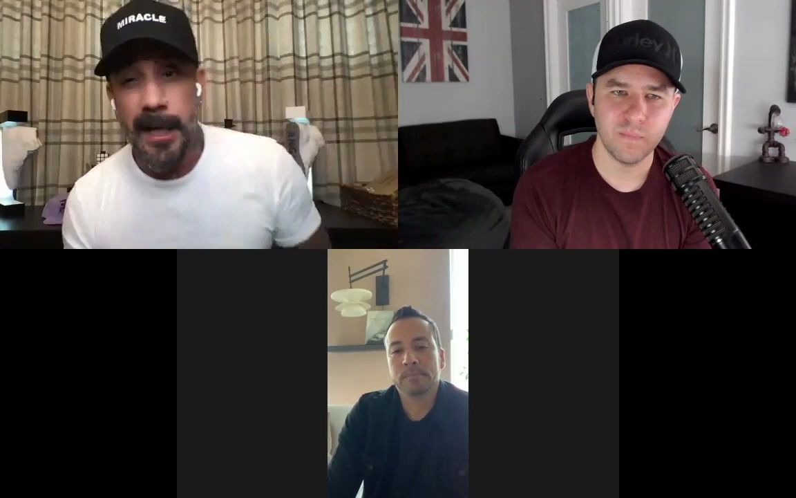 [图]【Backstreet Boys】AJ & Howie Talk Upcoming Holiday Residency In Vegas